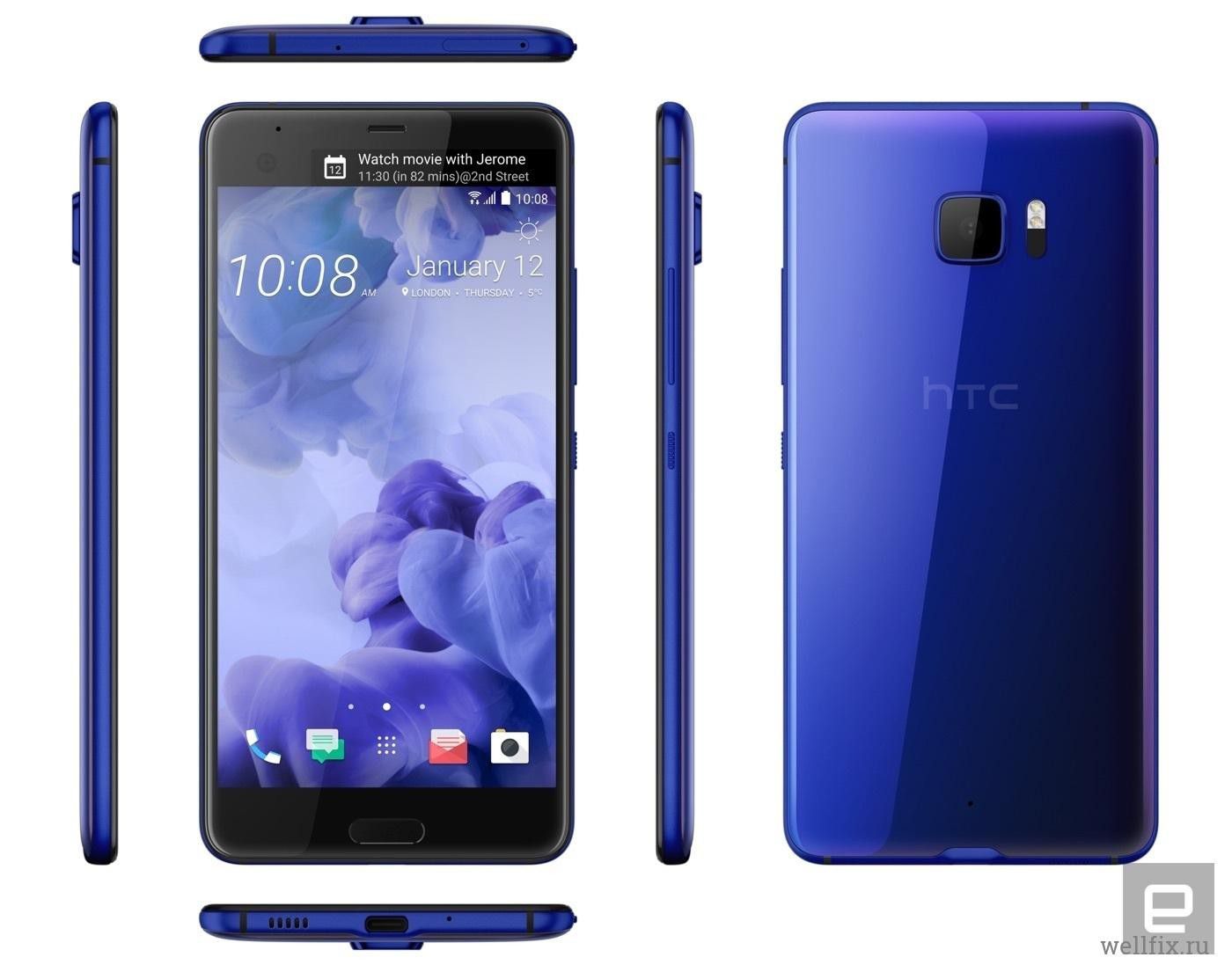 HTC представила миру новую линейку смартфонов HTC U