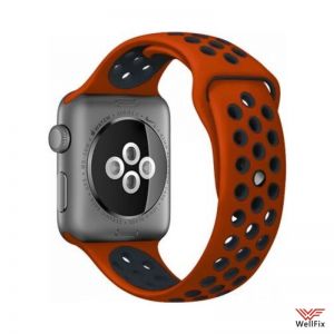 Изображение Ремешок спортивный для Apple Watch 2 (42мм) красно-черный